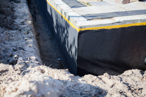 Professional Waterproofing technician working in Hellertown, PA